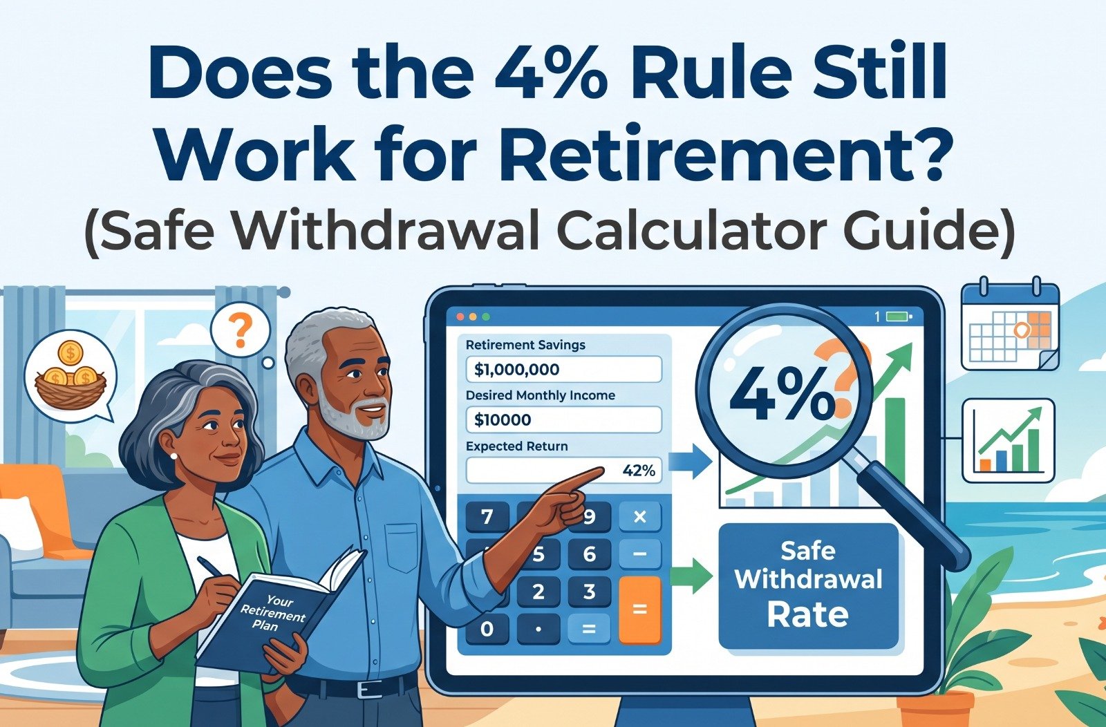 Does the 4% Rule Still Work for Retirement? (Safe Withdrawal Calculator Guide)