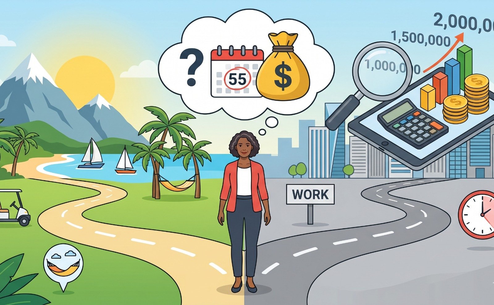 Can I Retire at 55 (or Earlier)? How Much Money You Really Need